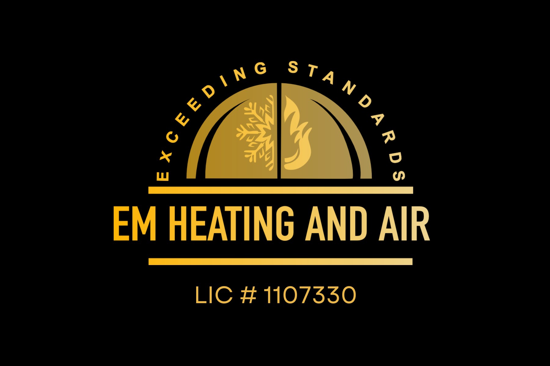 EM Heating and Air logo